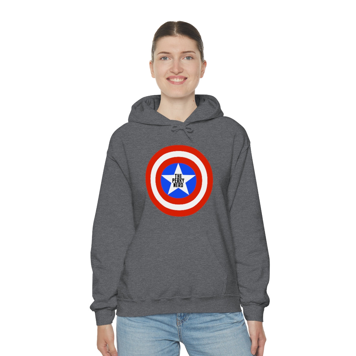 The Patriotic Nerd Unisex Heavy Blend™ Hooded Sweatshirt