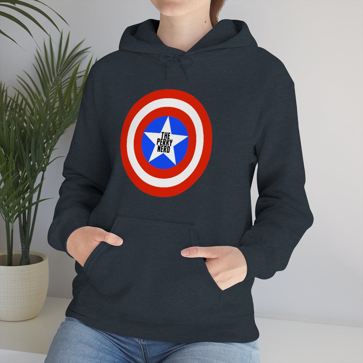 The Patriotic Nerd Unisex Heavy Blend™ Hooded Sweatshirt