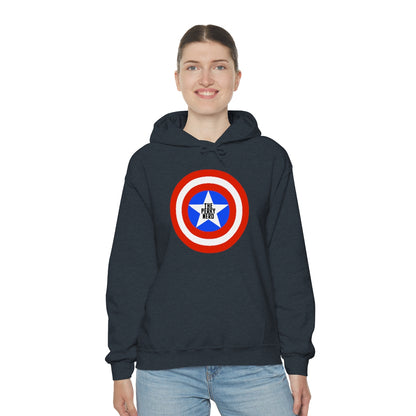 The Patriotic Nerd Unisex Heavy Blend™ Hooded Sweatshirt