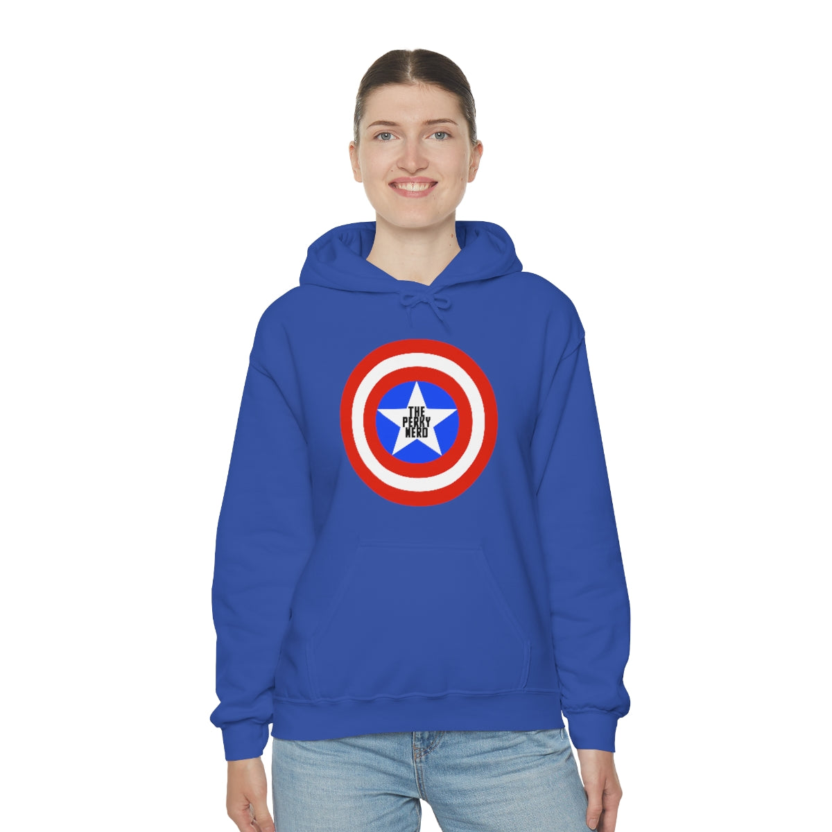 The Patriotic Nerd Unisex Heavy Blend™ Hooded Sweatshirt