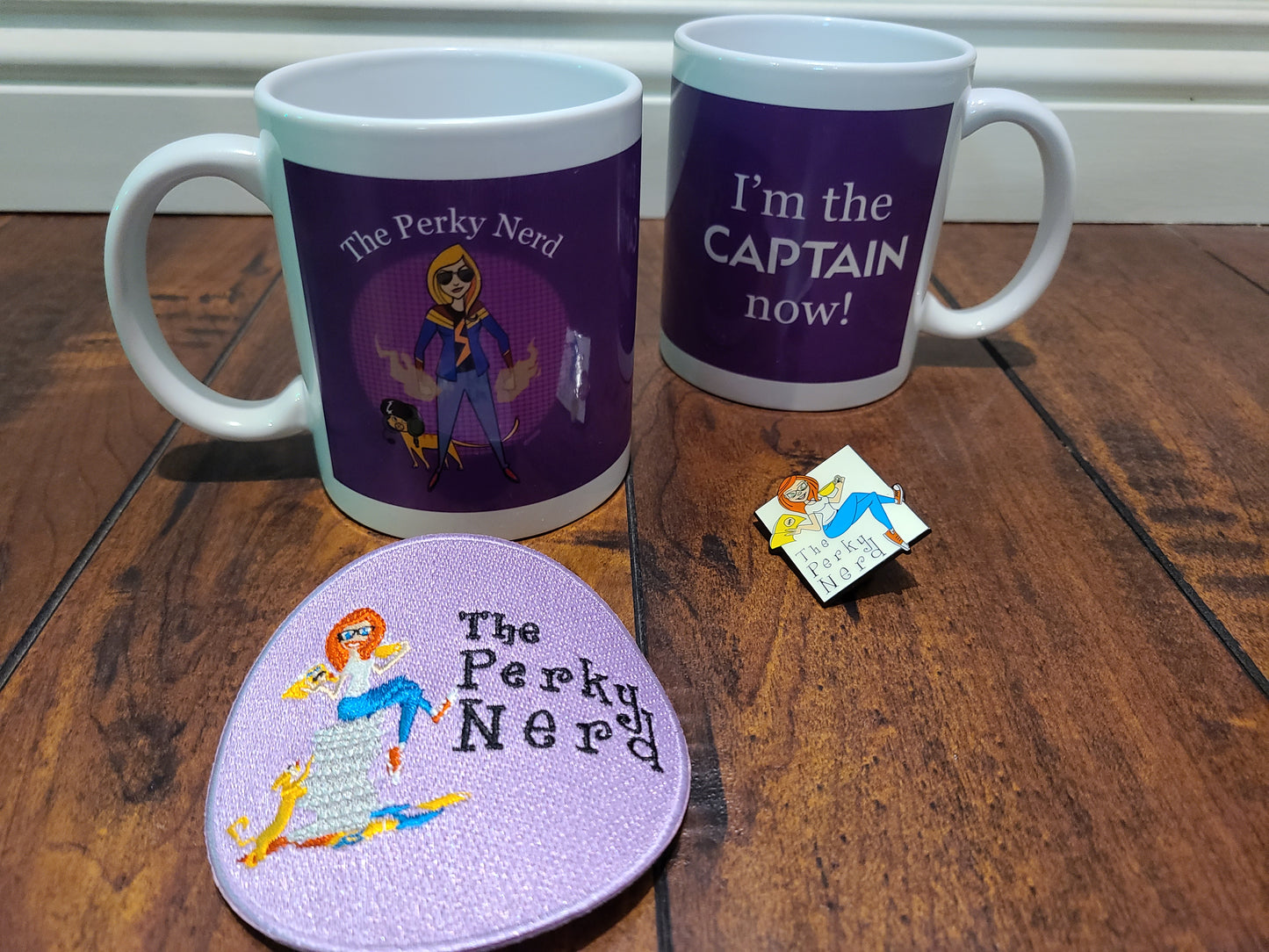 Perky Nerd Bundle - 3 in 1 (Mug, Pin, Patch)