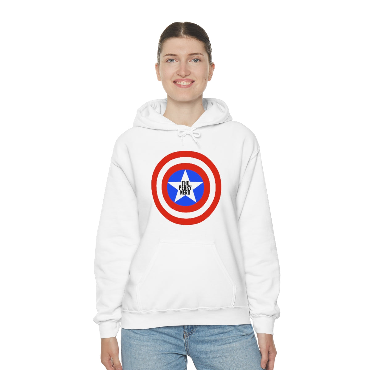 The Patriotic Nerd Unisex Heavy Blend™ Hooded Sweatshirt