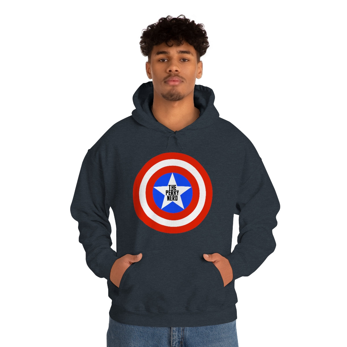 The Patriotic Nerd Unisex Heavy Blend™ Hooded Sweatshirt