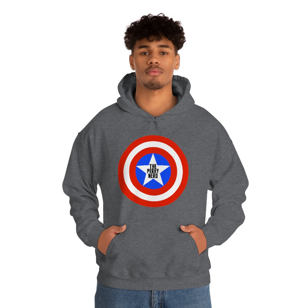 The Patriotic Nerd Unisex Heavy Blend™ Hooded Sweatshirt